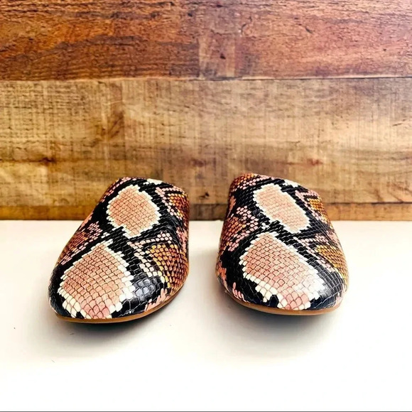 Madewell The Cory Mule In Snake Embossed Leather - Picture 6 of 9
